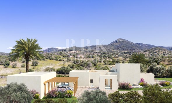 Land - Gensalg - Sant Llorenç - Sant Llorenç des Cardassar pueblo