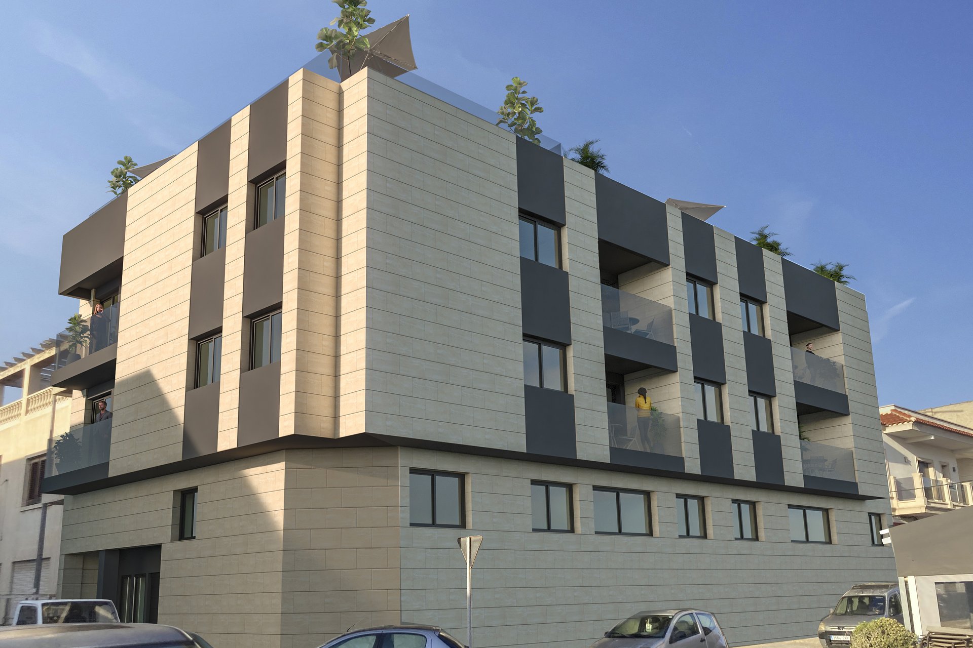 New Build - apartment -
Catral