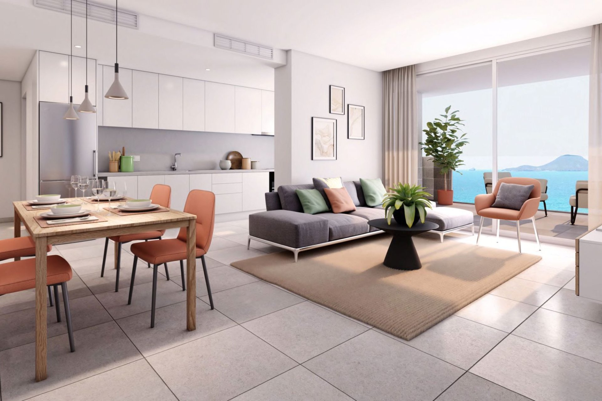 New Build - apartment -
La Manga del Mar Menor