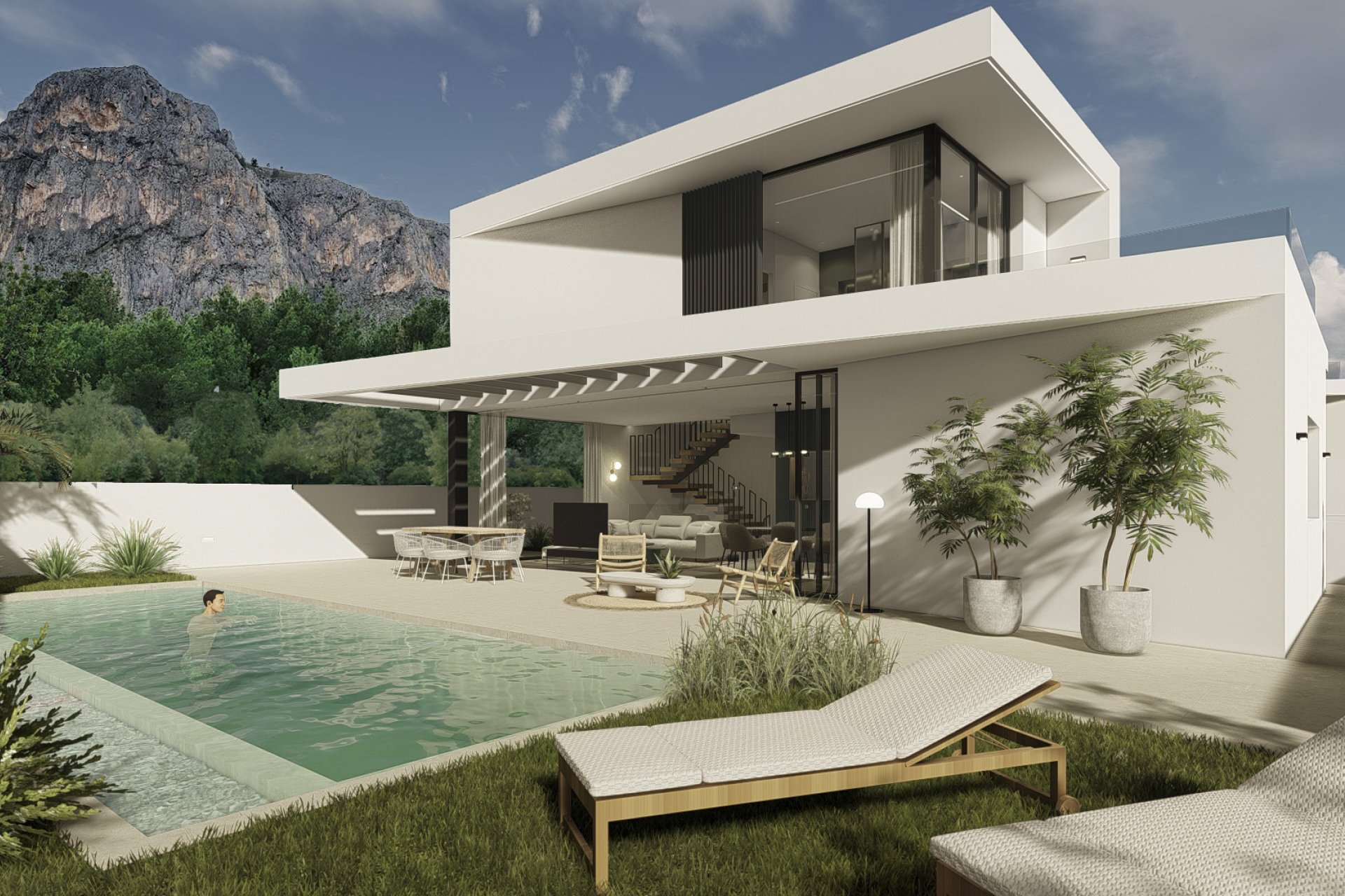 New Build - detached -
Polop