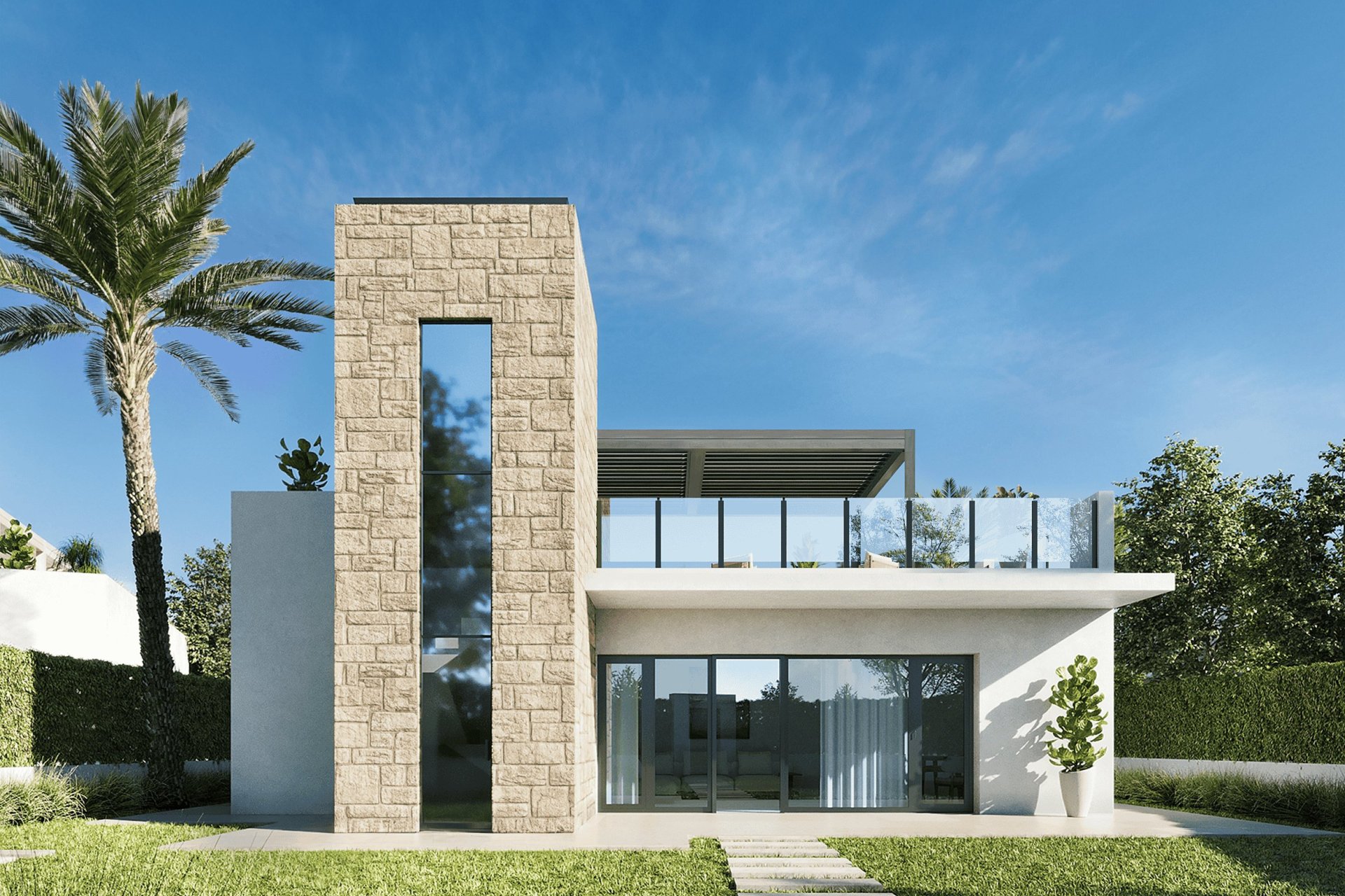 New Build - detached -
Purias