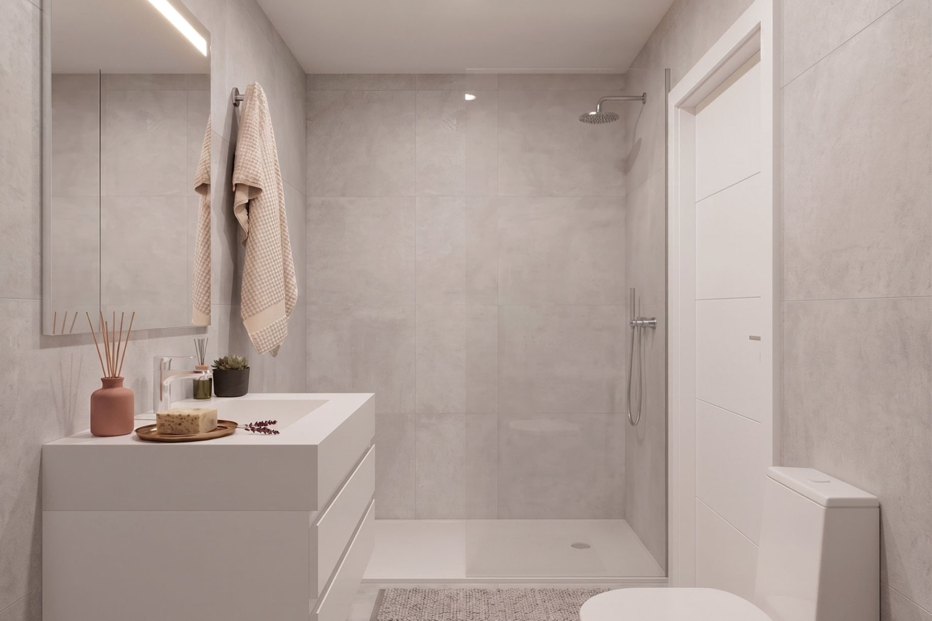 New Build - detached -
Purias