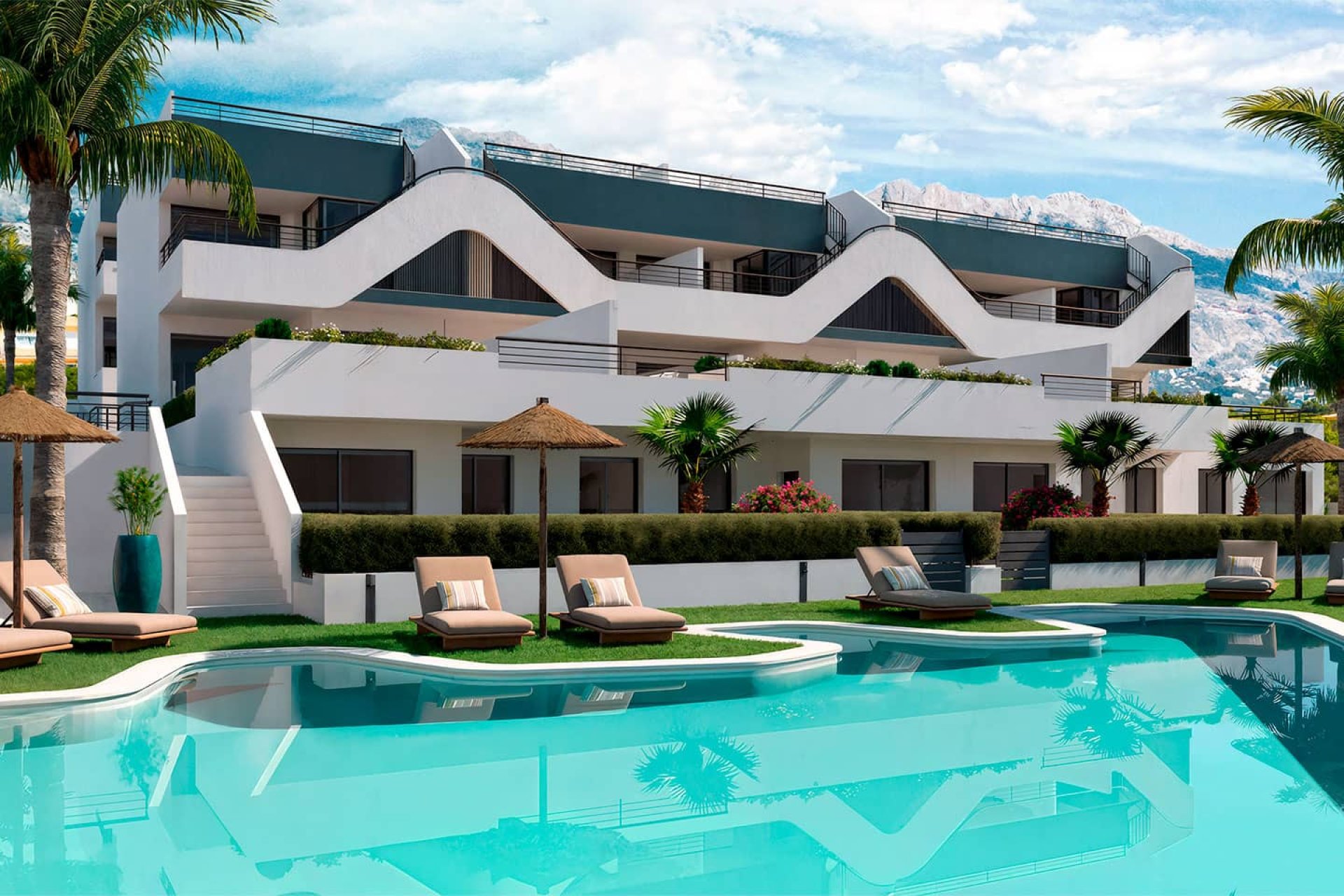 New Build - high-bungalow -
Alfaz del Pi