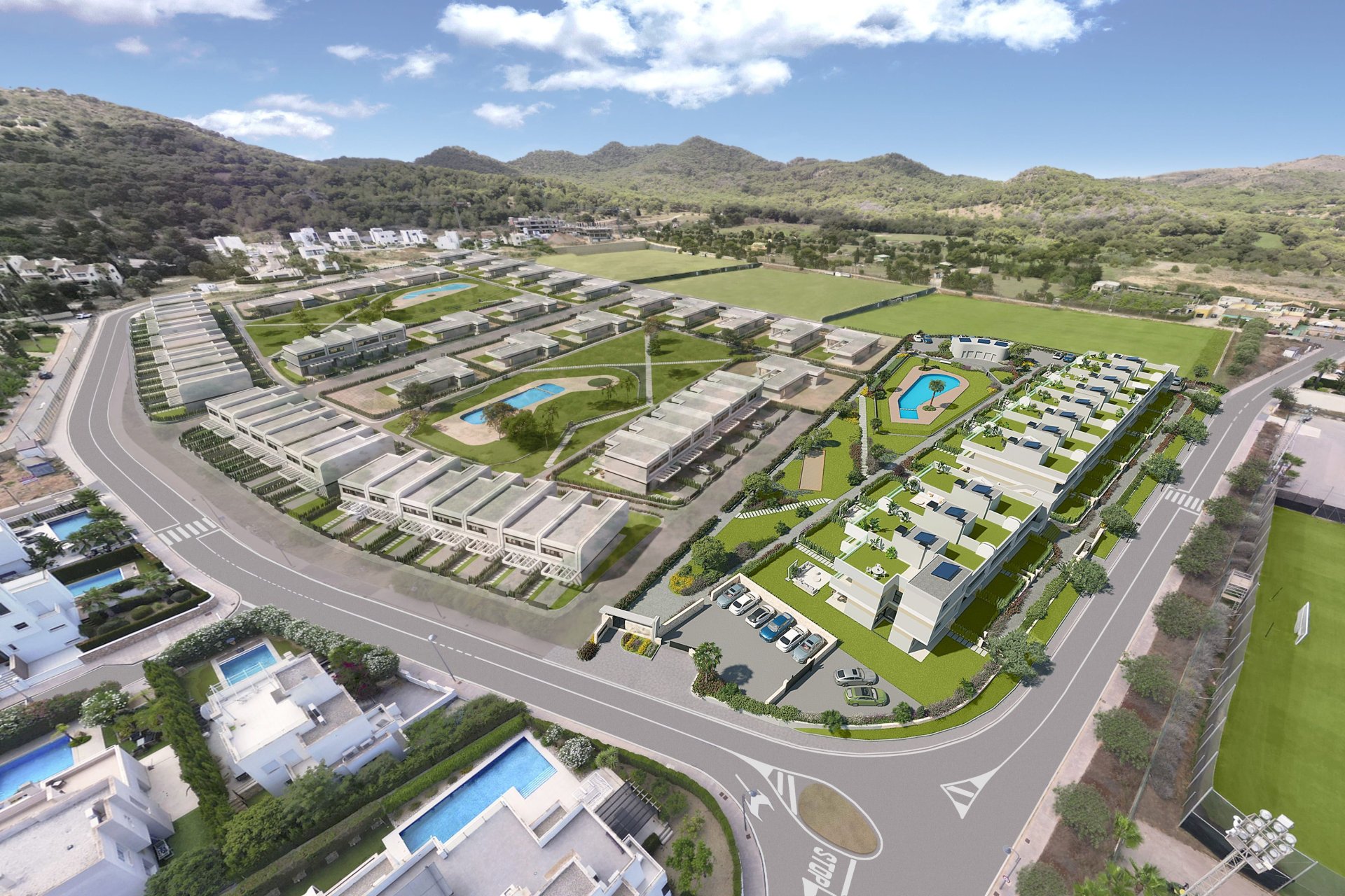 New Build - high-bungalow -
La Manga Club