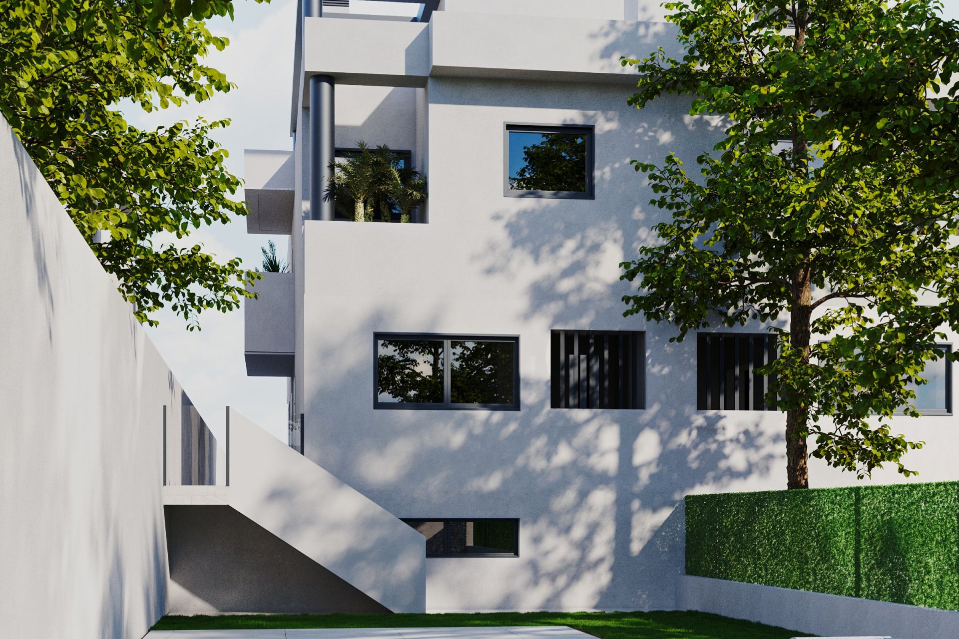 New Build - terraced -
Benferri
