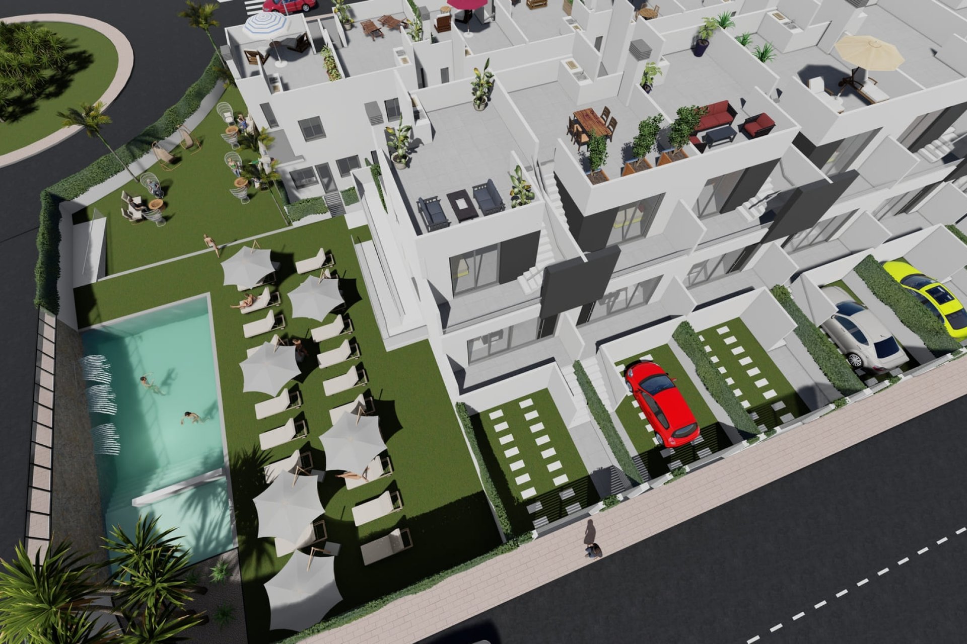 New Build - terraced -
Cox