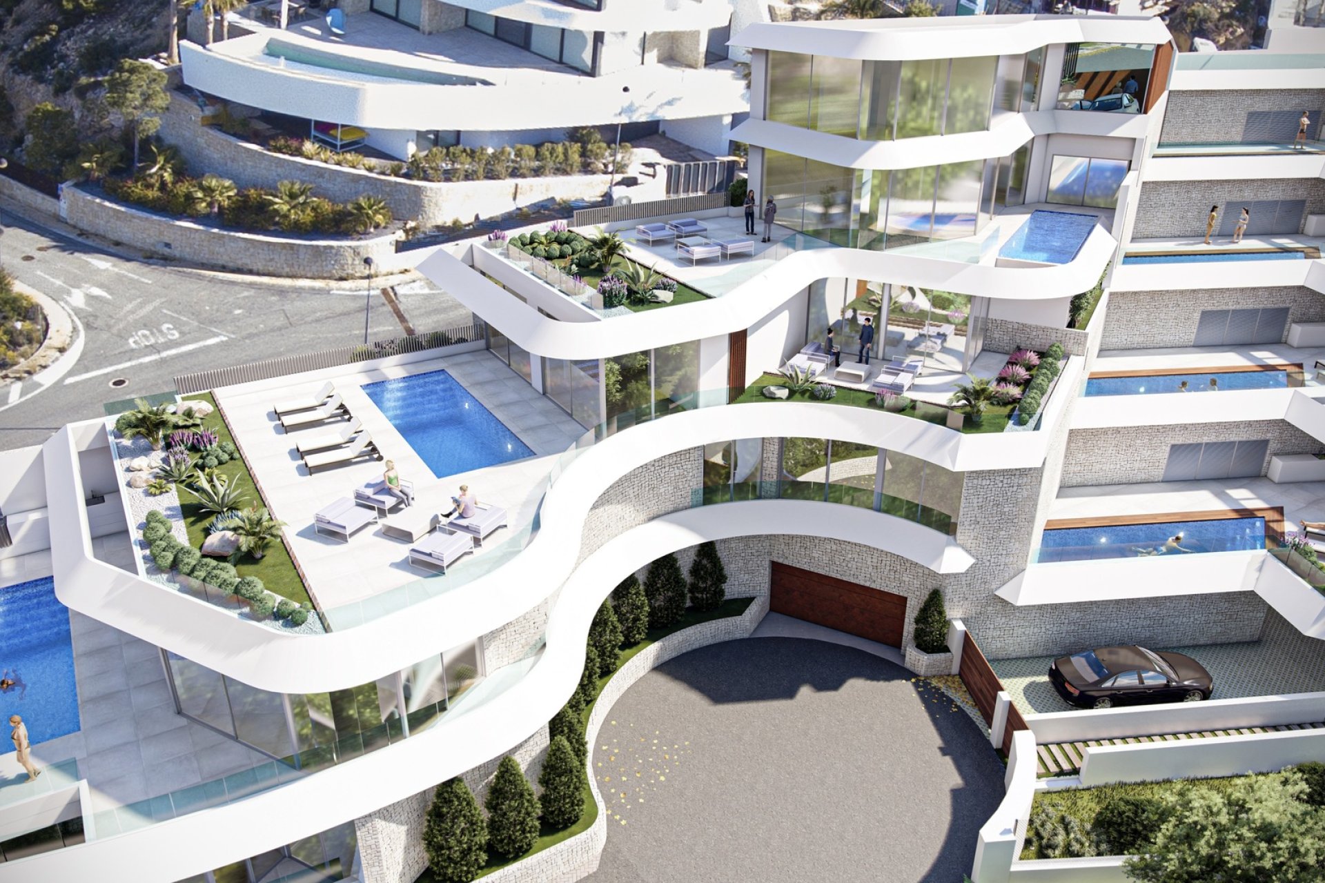 Nybyggeri - Penthouse -
Pueblo Mascarat