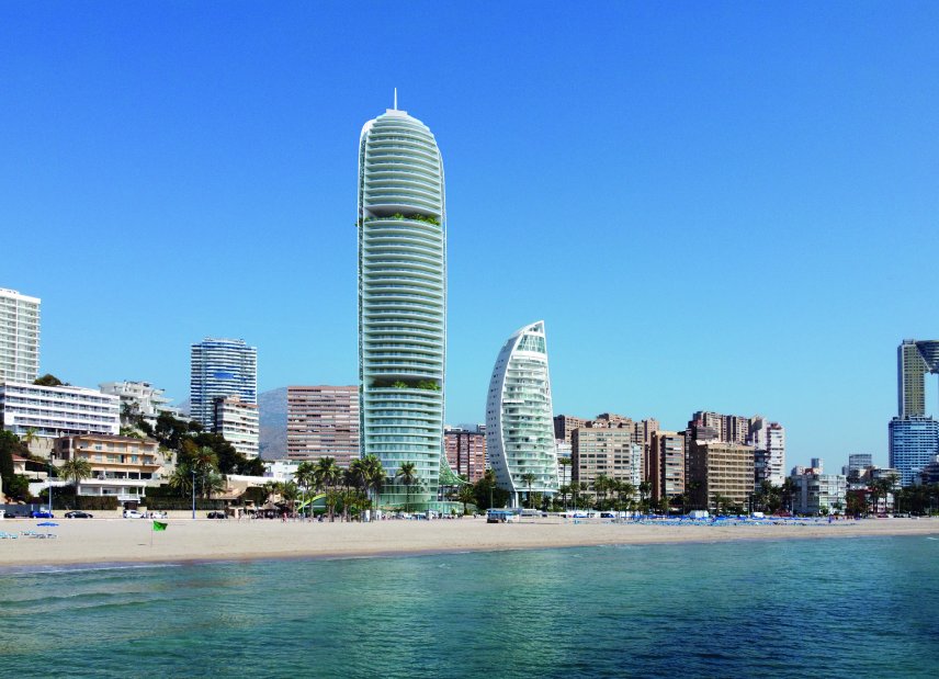Obra nueva - apartment -
Benidorm