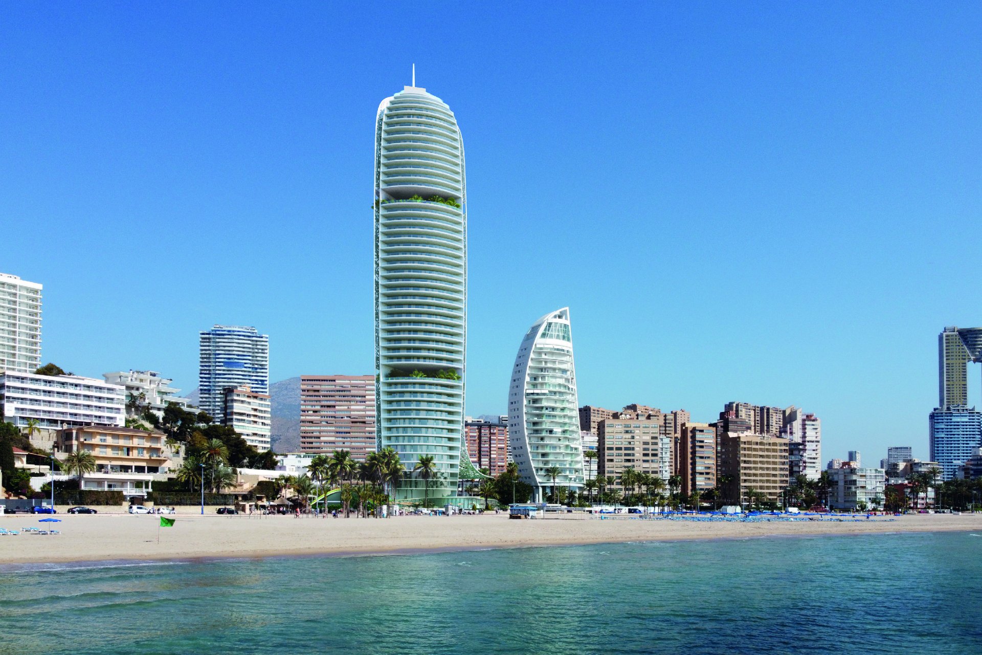 Obra nueva - apartment -
Benidorm
