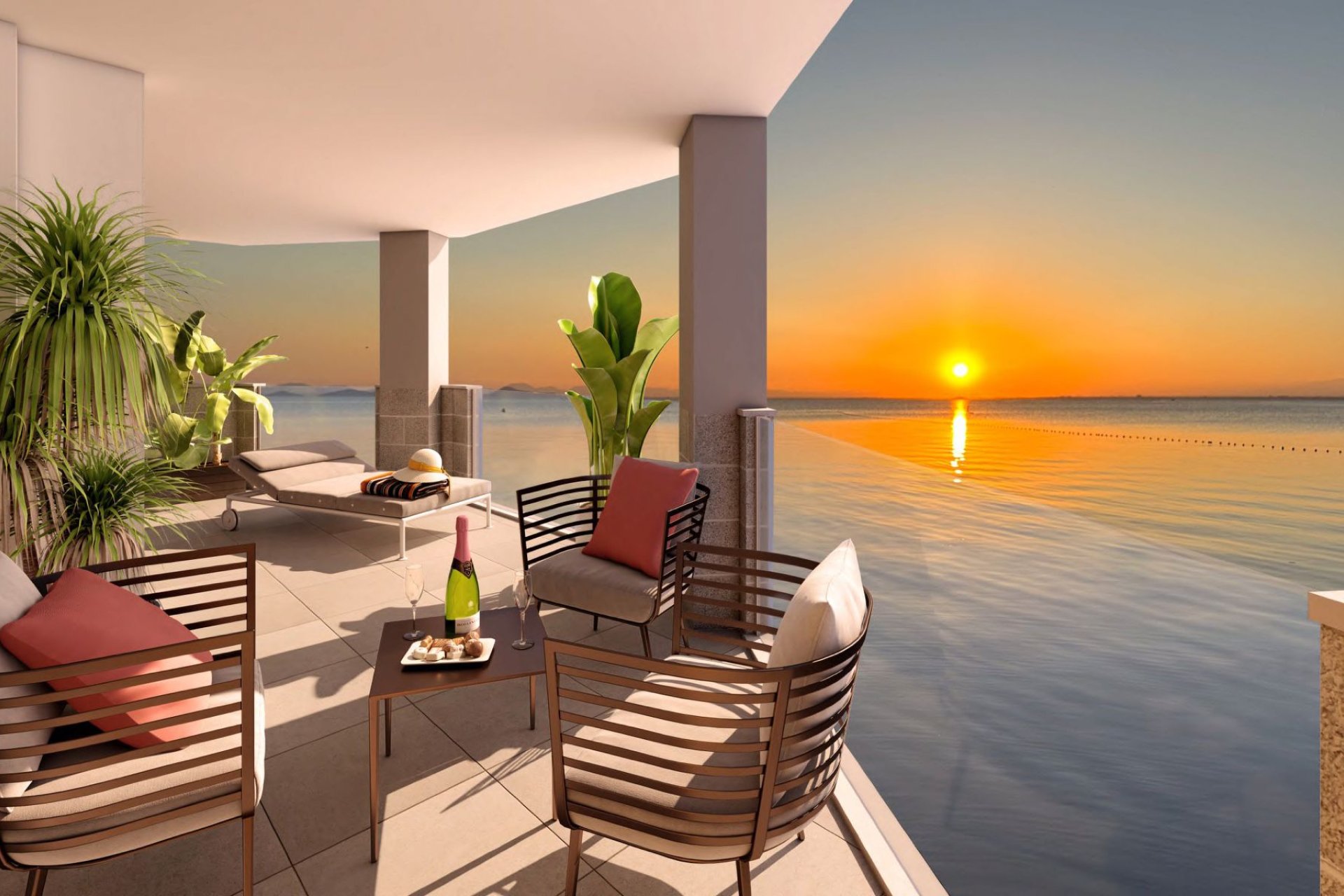 Obra nueva - Ático -
La Manga del Mar Menor