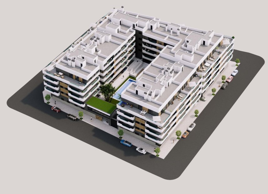 Obra nueva - Ático -
Santa Pola