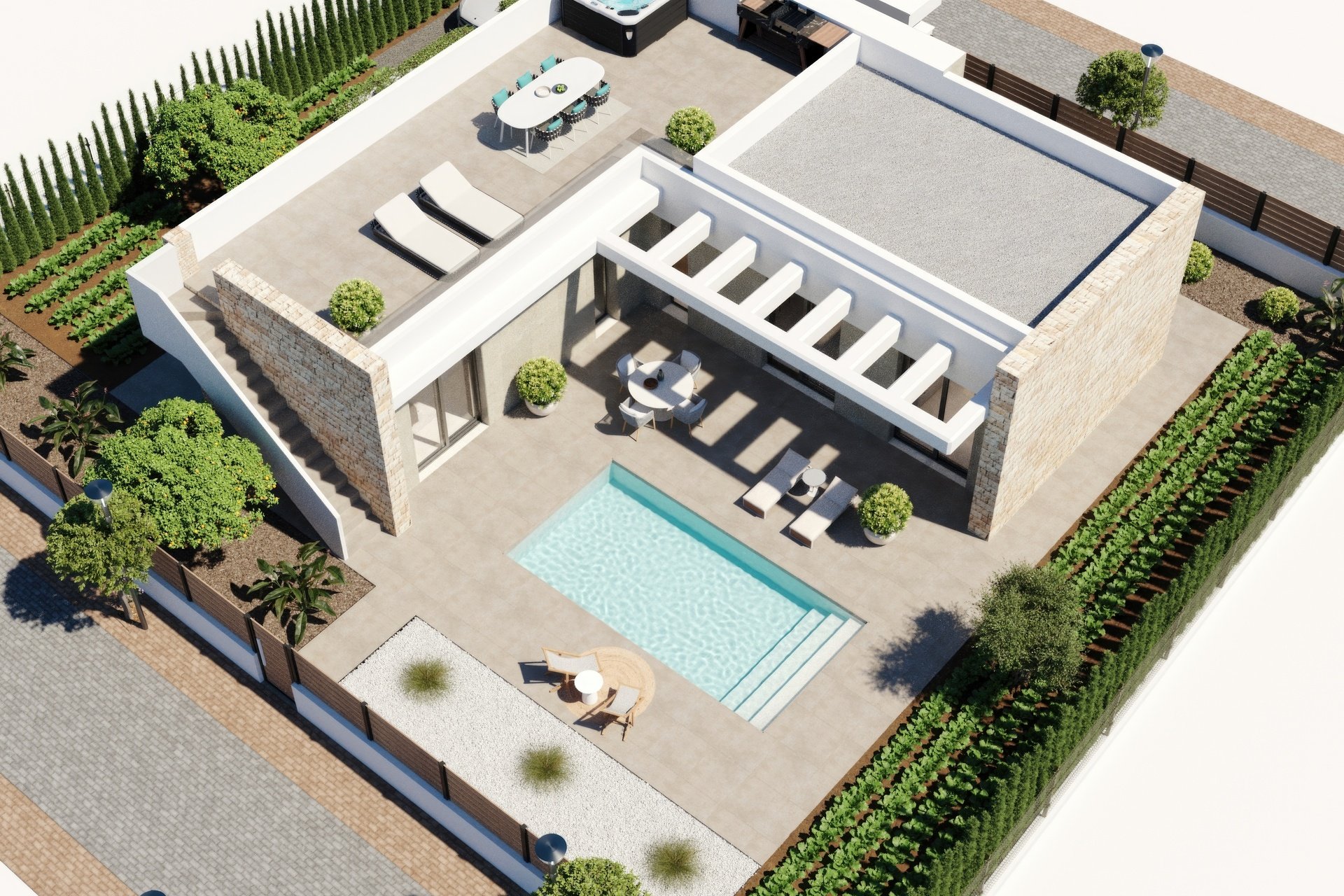 Obra nueva - detached -
Hacienda del Alamo Golf