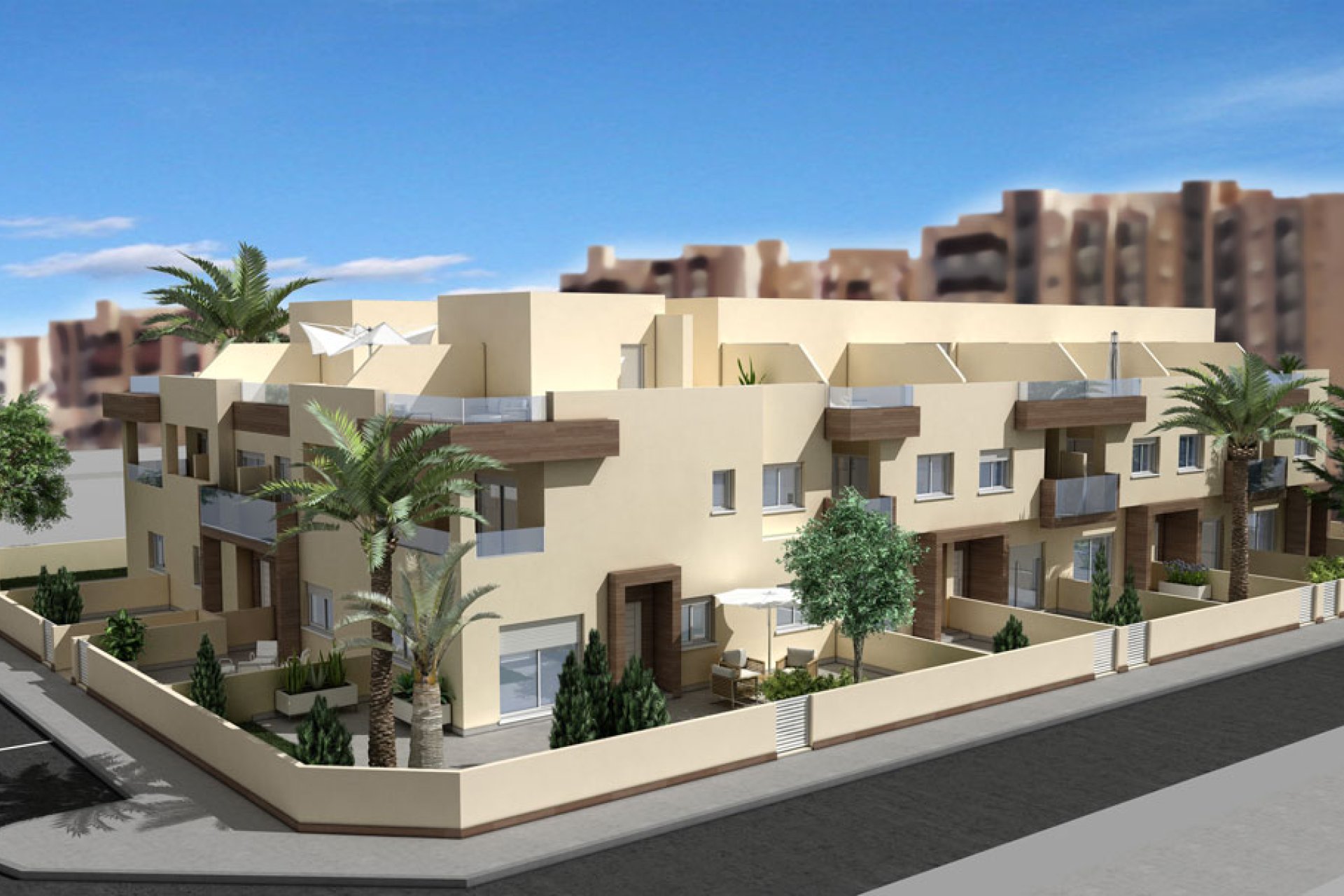 Obra nueva - terraced -
La Manga del Mar Menor