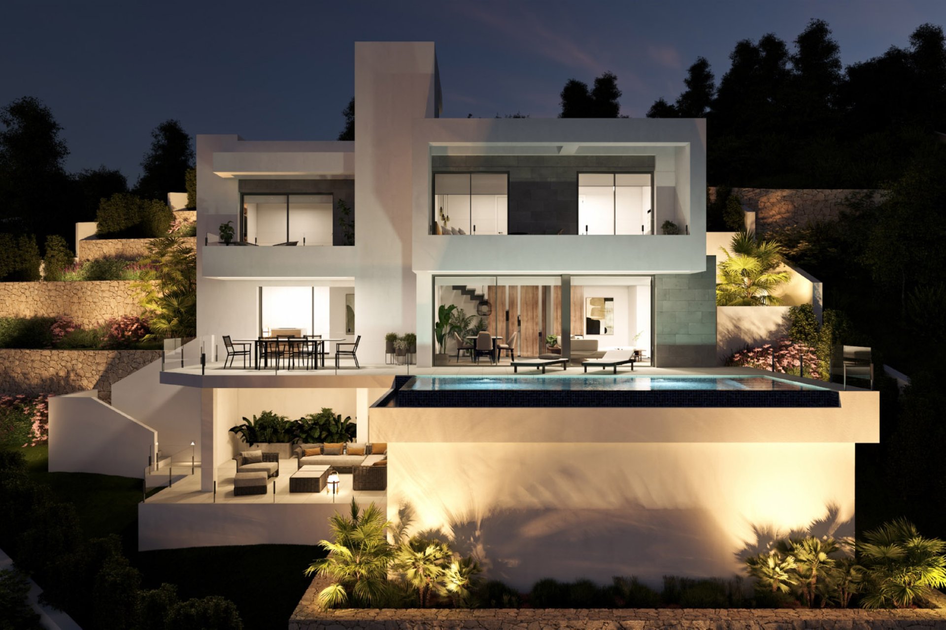 Obra nueva - Villa -
Cumbre de Sol
