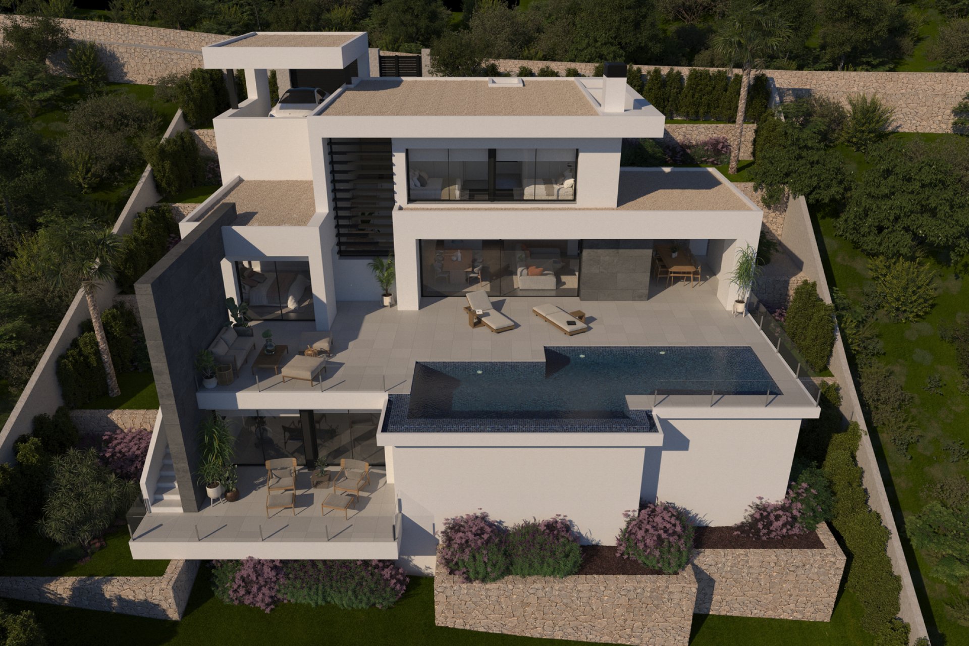 Obra nueva - Villa -
Cumbre de Sol