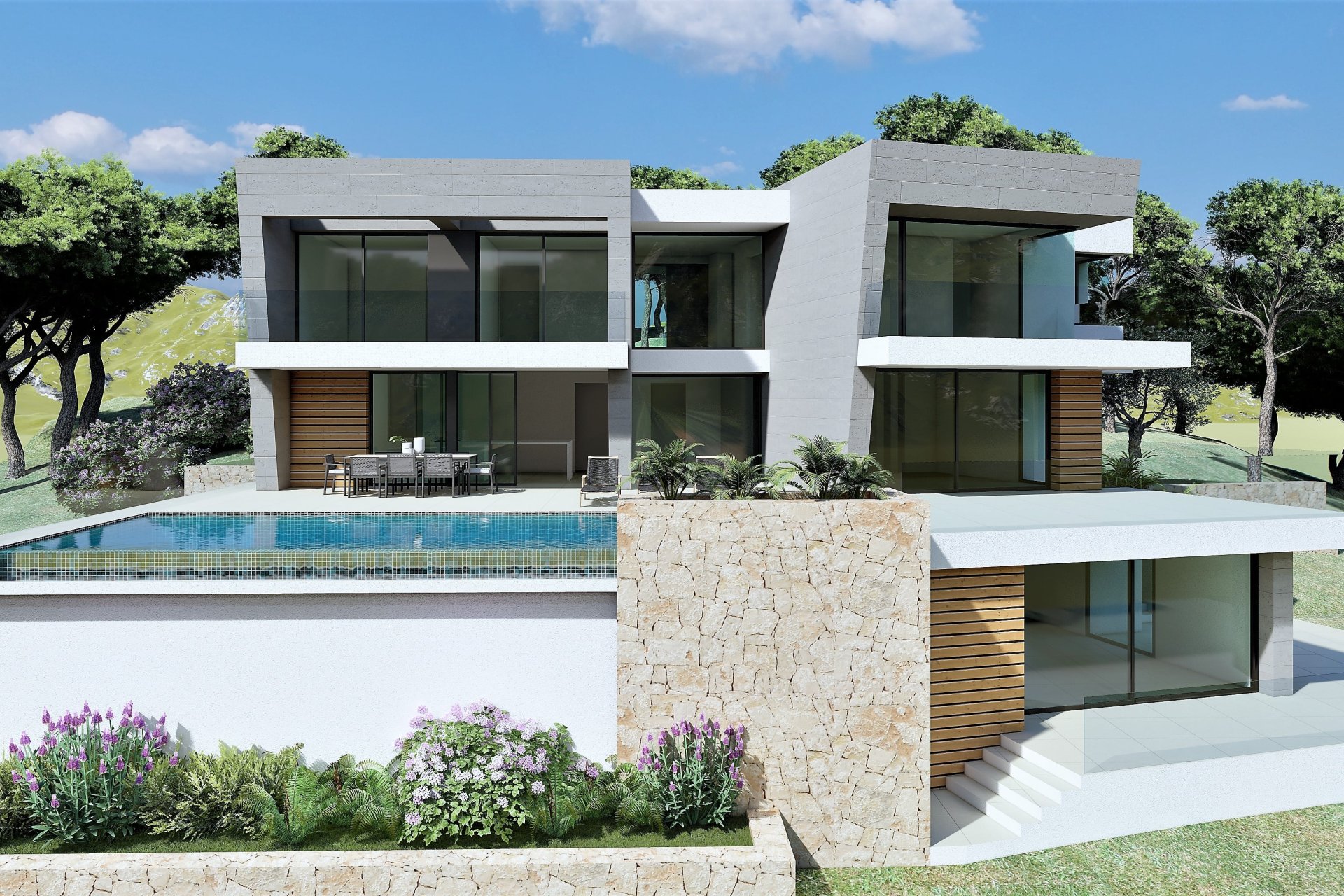 Obra nueva - Villa -
Cumbre del Sol