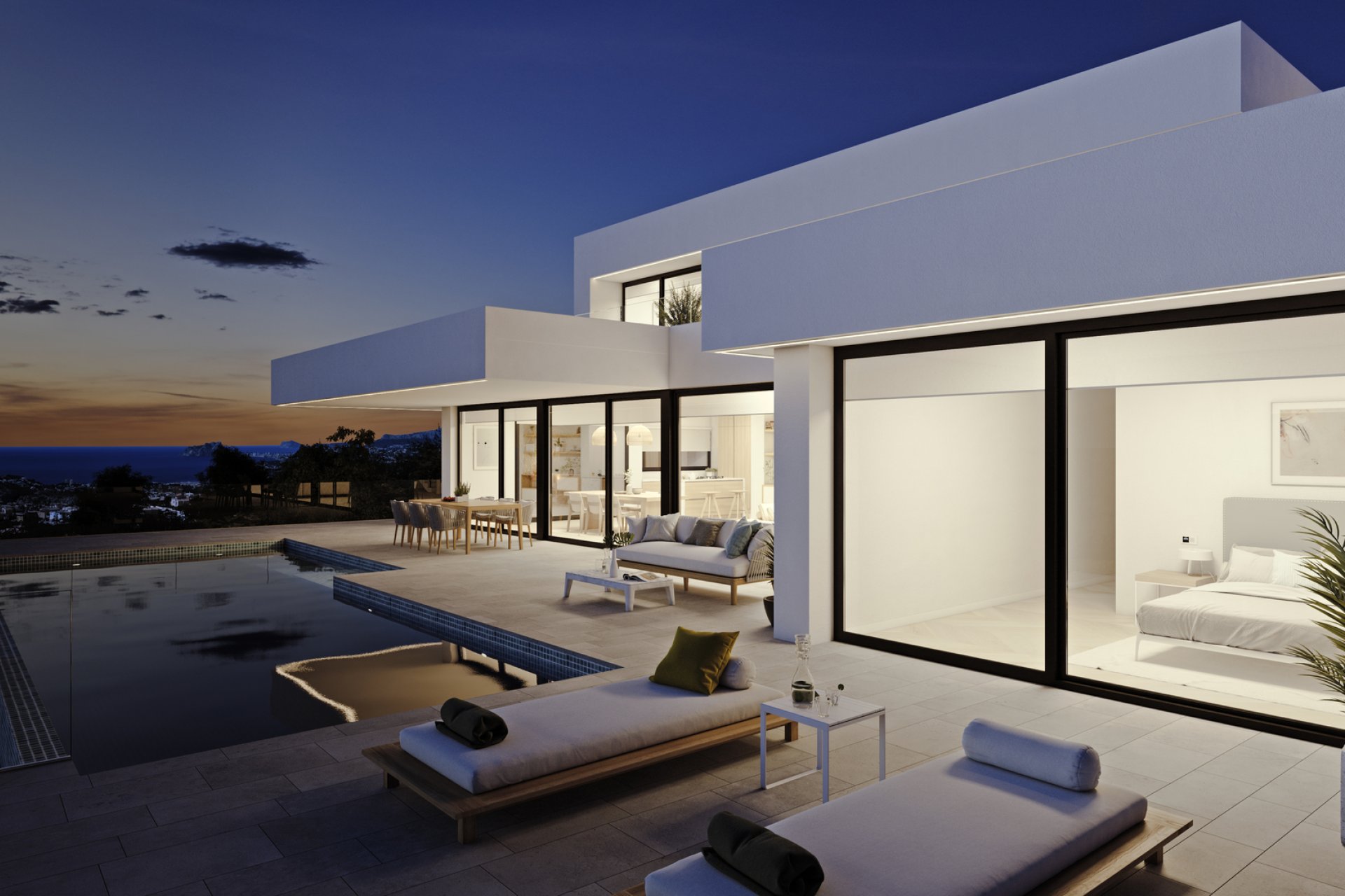Obra nueva - Villa -
Cumbre del Sol
