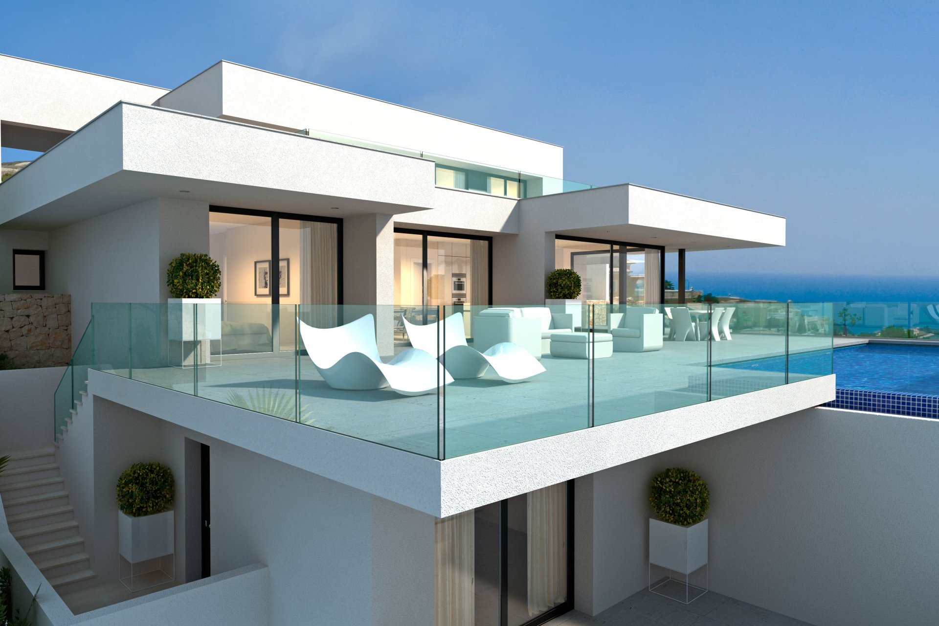 Obra nueva - Villa -
Cumbre del Sol