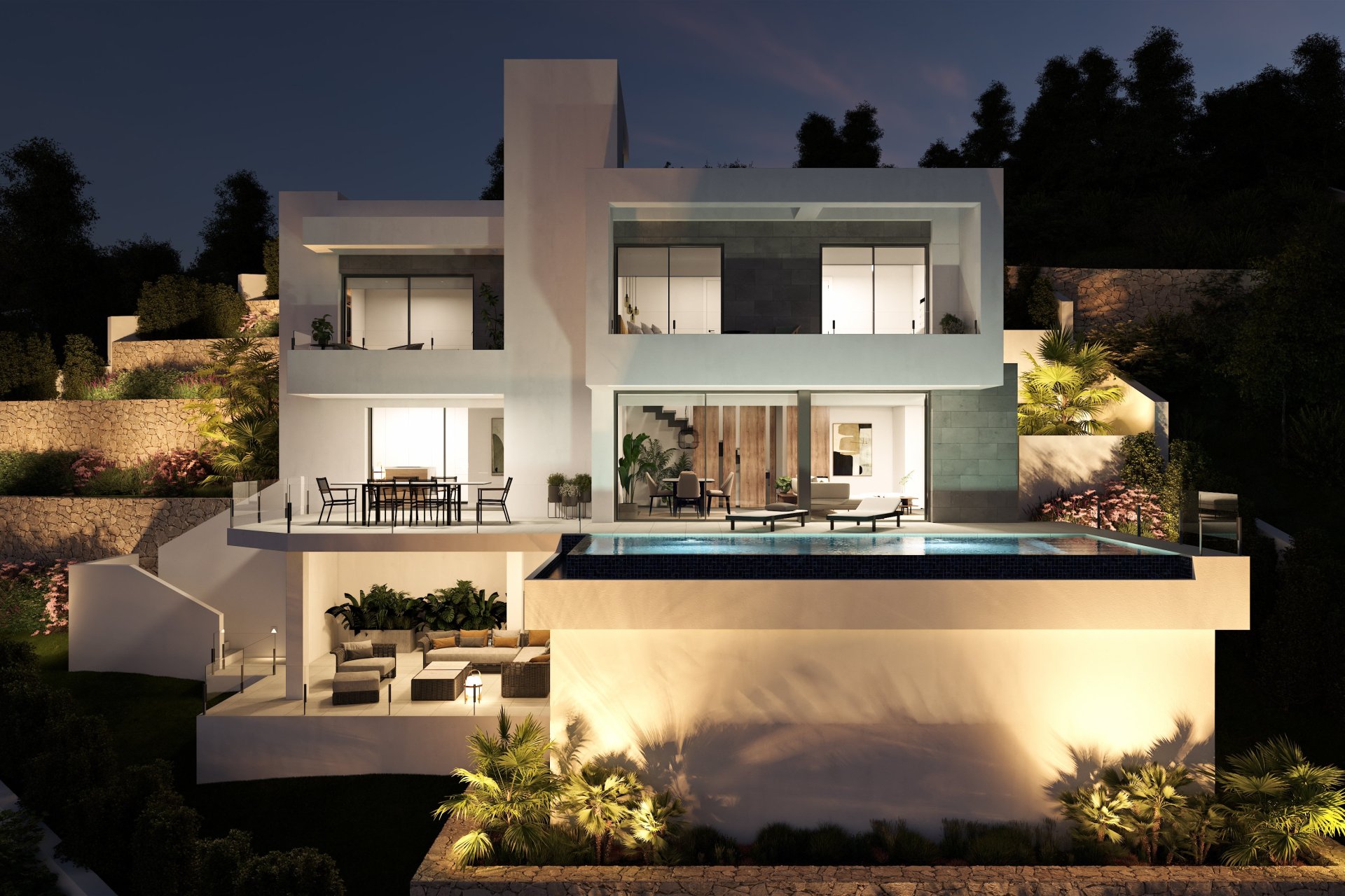 Obra nueva - Villa -
Cumbre del Sol