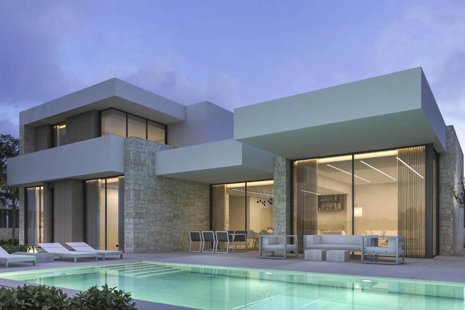 Obra nueva - Villa -
Denia