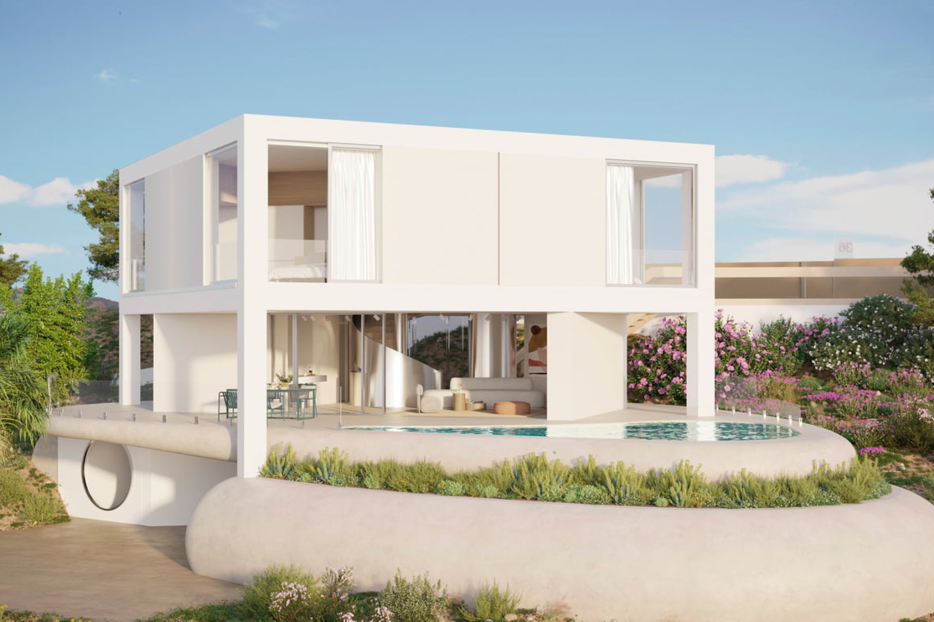 Obra nueva - Villa -
Las Colinas Golf