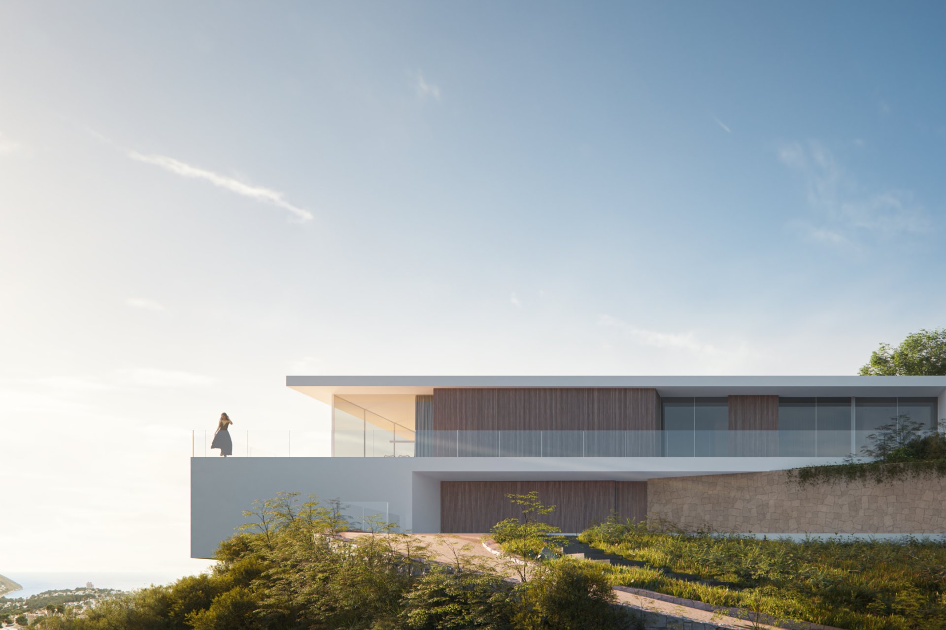 Obra nueva - Villa -
Teulada