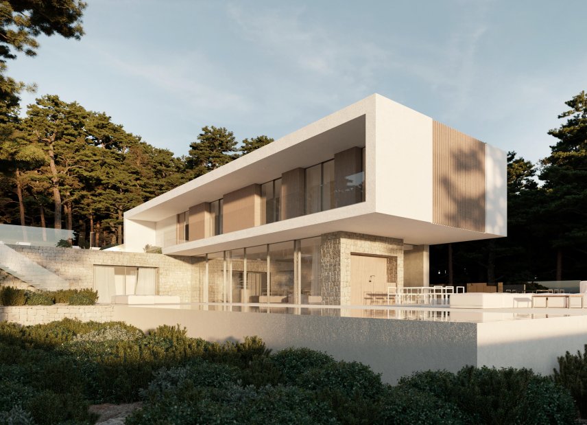 Obra nueva - Villa -
Teulada