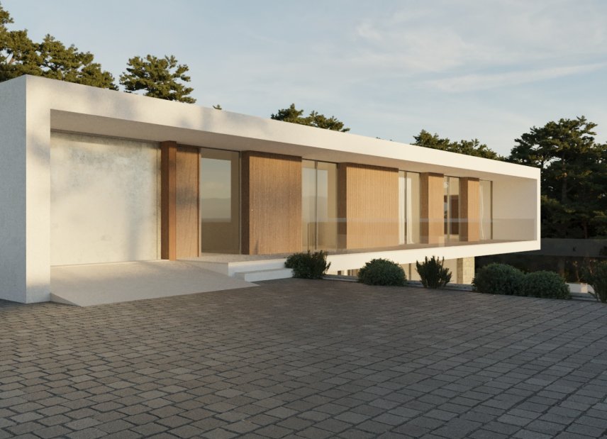 Obra nueva - Villa -
Teulada