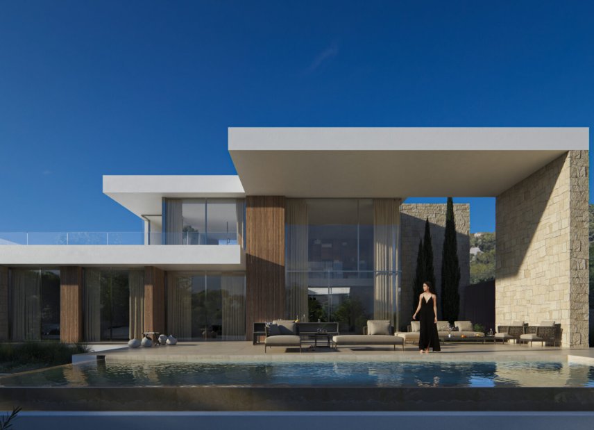 Obra nueva - Villa -
Teulada