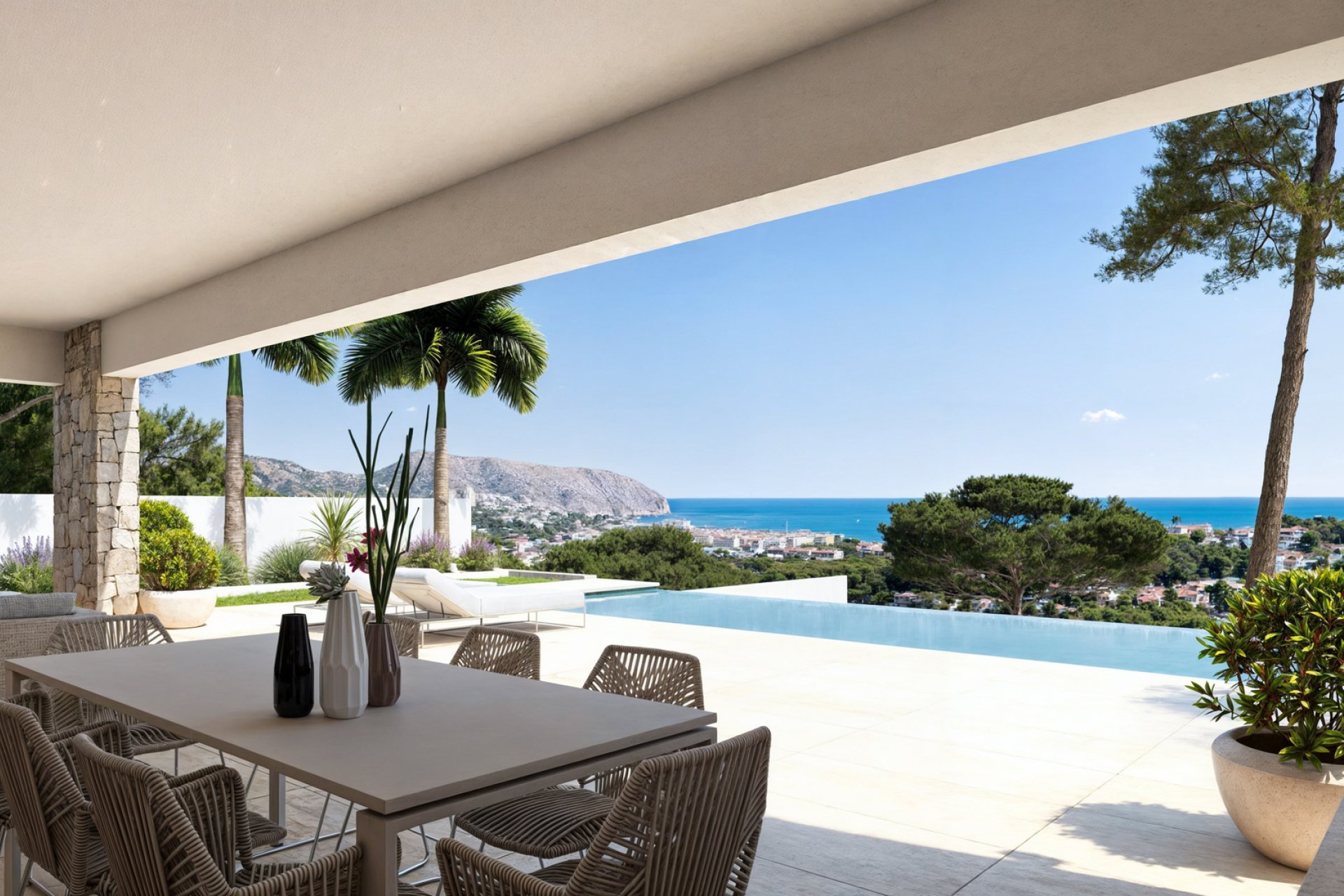 Obra nueva - Villa -
Teulada