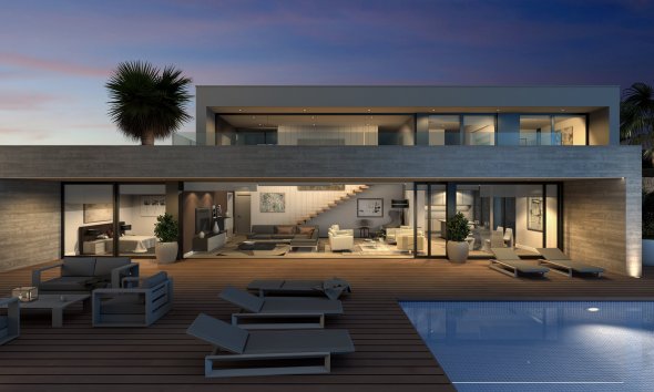 Obra nueva - Villa -
Cumbre del Sol