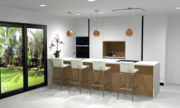 New Build - detached -
Aspe